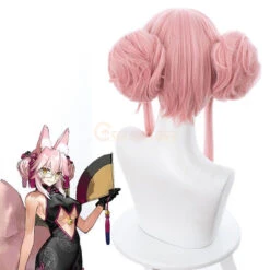 FGO Fate/Grand Order Tamamo No Mae Fox Secretary Cheongsam Su Daji Pink Cosplay Wigs -Cosplay 4 94143ad1 1692 4f76 9c57 72571cb66895