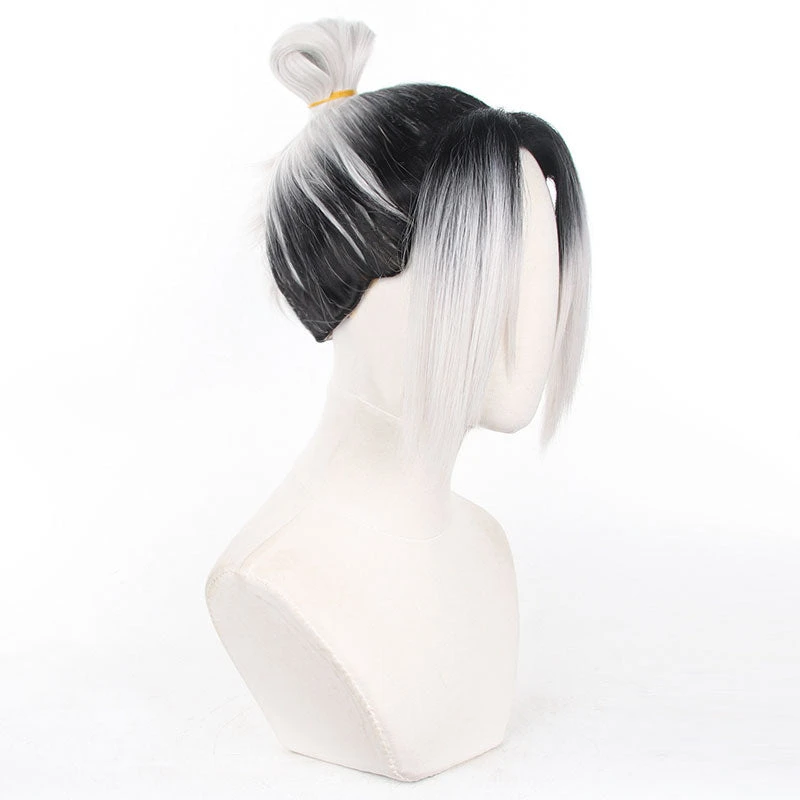 Anime Blue Lock Gin Gagamaru Gradient Cosplay Wigs 6 Anime Blue Lock Gin Gagamaru Gradient Cosplay Wigs - Image 4