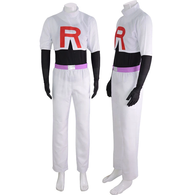 Anime Pokemon And Digimon Jessie James Uniform Cosplay Costumes 6 Anime Pokemon And Digimon Jessie James Uniform Cosplay Costumes - Image 4