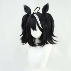 Uma Musume Pretty Derby Kitasan Black Cosplay Wig With Ear Props -Cosplay 4 b327dbe4 595d 4bcd b361 8a53756a6d9e