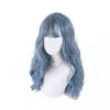 Ladies Fashion Long Blue Wavy Sweet Lolita Wig -Cosplay 4 cff8fd37 cafe 4565 bbe4 d10caa028487