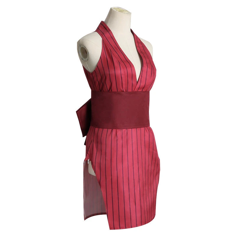 Anime Demon Slayer Kimetsu No Yaiba Makio Suma Hinatsuru Slit Skirt Cosplay Costumes 5 Anime Demon Slayer Kimetsu No Yaiba Makio Suma Hinatsuru Slit Skirt Cosplay Costumes - Image 3