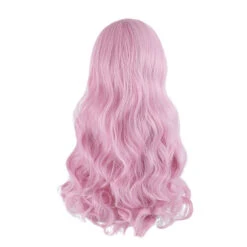 Women Fashion Long Pink Wavy Sweet Bangs Lolita Wigs -Cosplay 4 d5b1dca1 c43e 42d7 963c 25ca1d327812