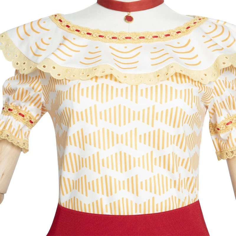 Encanto Dolores Madrigal Fullset Cosplay Costumes 7 Encanto Dolores Madrigal Fullset Cosplay Costumes - Image 5