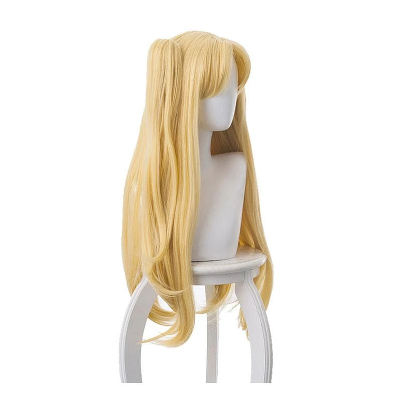 FGO Fate/Stay Night Ereshkigal Tohsaka Rin Blonde Straight Long Ponytails Cosplay Wigs 6 FGO Fate/Stay Night Ereshkigal Tohsaka Rin Blonde Straight Long Ponytails Cosplay Wigs - Image 4