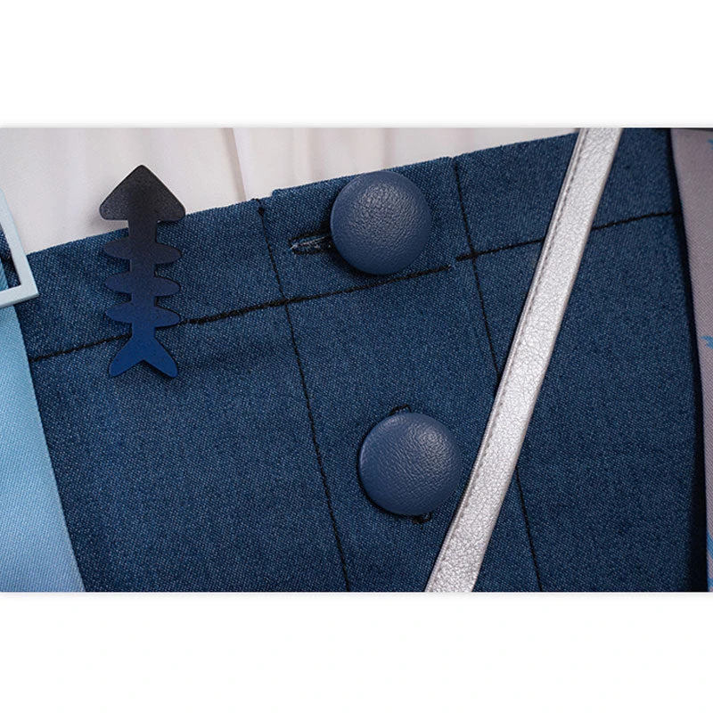 Hololive English Virtual YouTuber Gawr Gura Fullset Cosplay Costumes 6 Hololive English Virtual YouTuber Gawr Gura Fullset Cosplay Costumes - Image 4