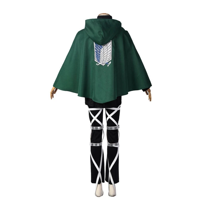 Attack On Titan 4 The Final Season Rivaille Superhero Outfit Shingeki No Kyojin Team Armour Uniform Halloween Cosplay Costumes 9 Attack On Titan 4 The Final Season Rivaille Superhero Outfit Shingeki No Kyojin Team Armour Uniform Halloween Cosplay Costumes - Image 7