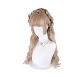 Women Fashion Long Golden Wavy Sweet Bangs Lolita Wig -Cosplay 5 3e011766 273d 4ac2 8a94 7c9b5e211c8a