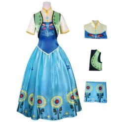 Frozen Anna Snow Princess Dress Cosplay Costumes -Cosplay 5 5f014a53 50d4 4945 97bf 3fc1782a5080