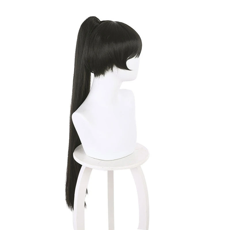 Anime LoveLive!SuperStar!! Hazuki Ren Black Long Ponytail Cosplay Wigs 7 Anime LoveLive!SuperStar!! Hazuki Ren Black Long Ponytail Cosplay Wigs - Image 5