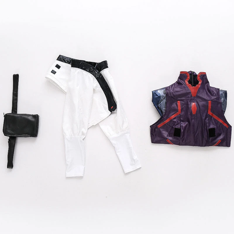 Game Cyberpunk: Edgerunners Lucyna Kushinada Purple Cosplay Costumes 7 Game Cyberpunk: Edgerunners Lucyna Kushinada Purple Cosplay Costumes - Image 5