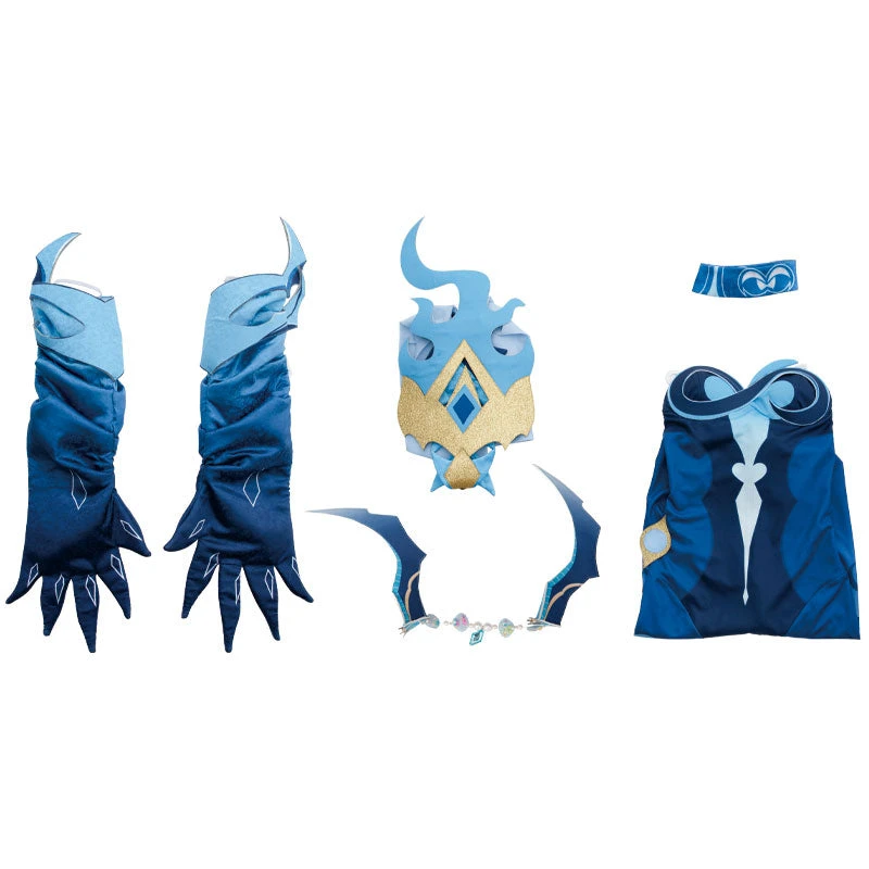Game Genshin Impact Bonanus Hydro Yakshas Cosplay Costumes 8 Game Genshin Impact Bonanus Hydro Yakshas Cosplay Costumes - Image 6