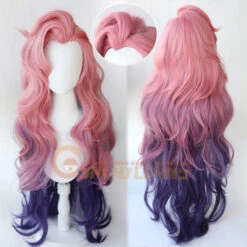 Game LOL Seraphine 100cm Long Pink Gradient Purple Wavy Cosplay Wigs -Cosplay 5 c003ca39 041a 42b8 8f0f 55e16be4ed02