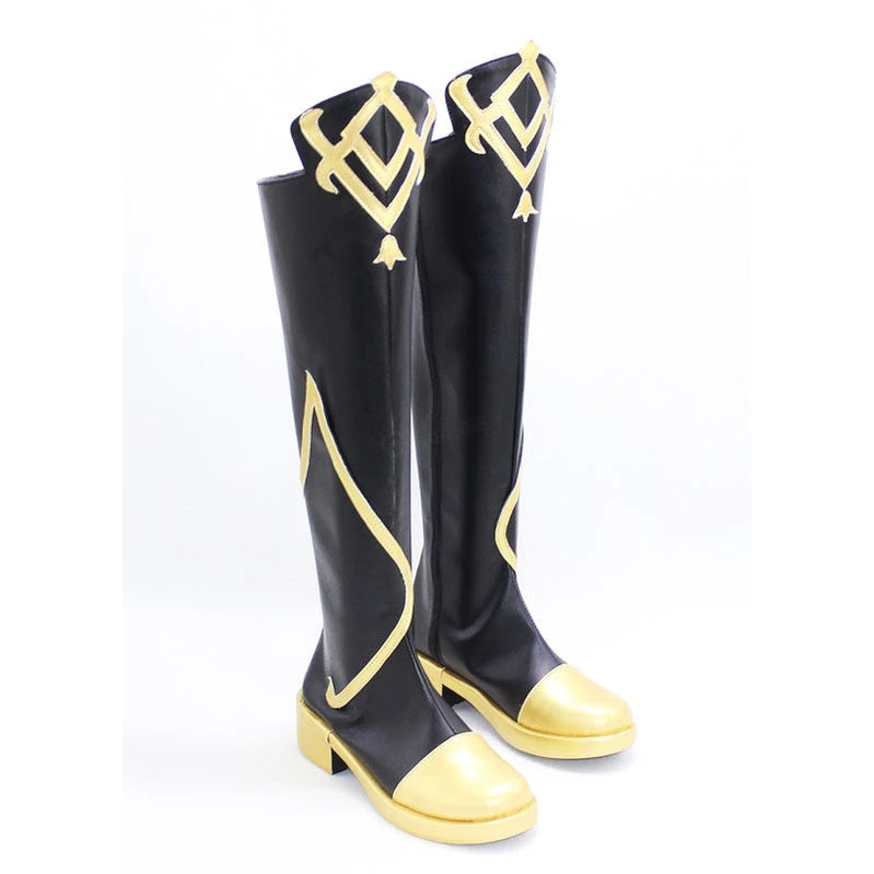 Game Genshin Impact Traveler Male Cosplay Shoes 7 Game Genshin Impact Traveler Male Cosplay Shoes - Image 5