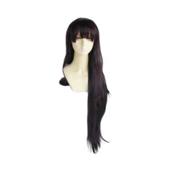 Anime Danganronpa 2: Goodbye Despair Mikan Tsumiki 100cm Long Black Purple Cosplay Wigs -Cosplay 5 d5278283 d4fc 42a0 8f0d aa0b180ef79e