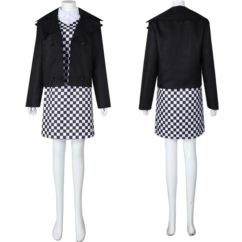 The Addams Family Wednesday Addams School Uniform Cosplay Costumes 6 The Addams Family Wednesday Addams School Uniform Cosplay Costumes - Image 4