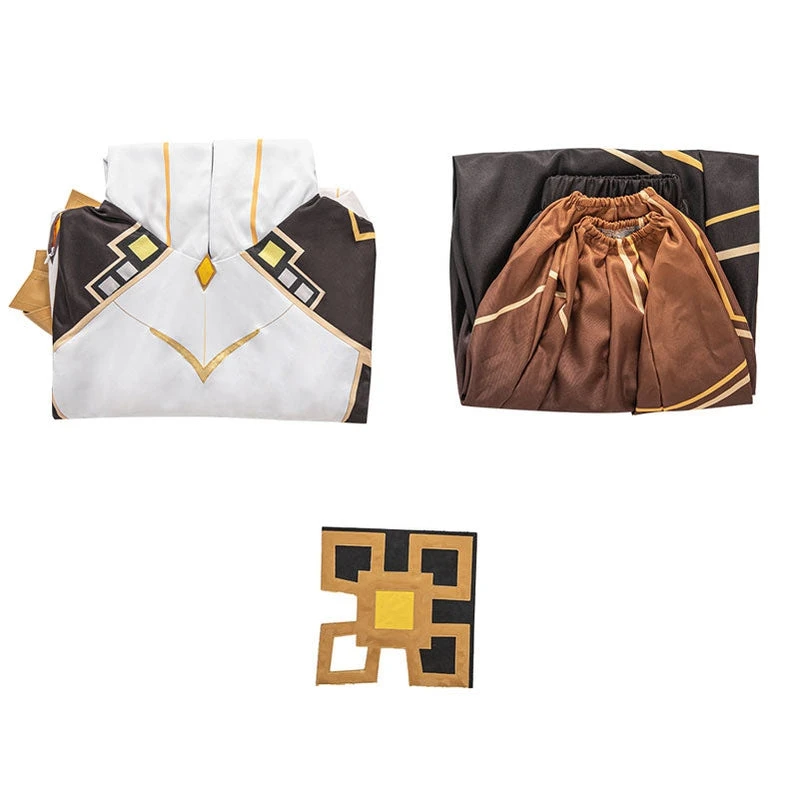 Game Genshin Impact Zhongli Archon Fullsuit Cosplay Costumes 7 Game Genshin Impact Zhongli Archon Fullsuit Cosplay Costumes - Image 5