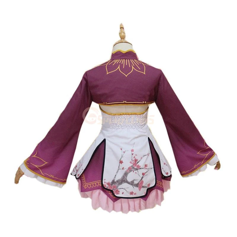 Anime Re:Zero Starting Life In Another World Rem And Ram Chinoiserie Cosplay Costume 7 Anime Re:Zero Starting Life In Another World Rem And Ram Chinoiserie Cosplay Costume - Image 5