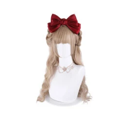 Women Fashion Long Golden Wavy Sweet Bangs Lolita Wig -Cosplay 6 7ec817dc ff28 4f6d 85ea 8e1a8a9ccdea