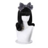 Women Fashion Short Black Curls Sweet Bangs Lolita Wig -Cosplay 6 94d9ae29 5c23 4374 a155 75d5396ac543