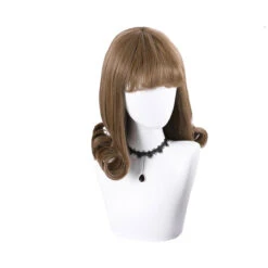 Women Fashion Short Brown Curls Sweet Bangs Lolita Wig -Cosplay 6 966f2b0f 7bde 4867 bdf3 187c3782ca23
