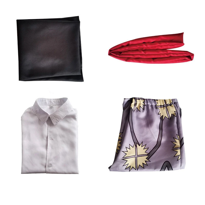 Anime One Piece Red-Haired Shanks Cosplay Costumes 6 Anime One Piece Red-Haired Shanks Cosplay Costumes - Image 4