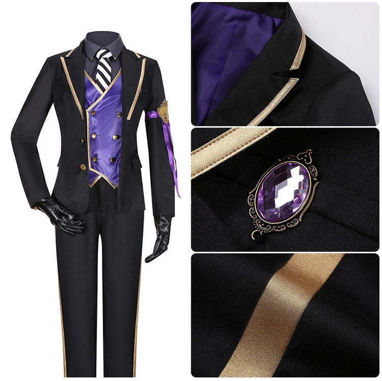 Game Twisted-Wonderland Vil Schoenheit Uniforms Cosplay Costume 8 Game Twisted-Wonderland Vil Schoenheit Uniforms Cosplay Costume - Image 6