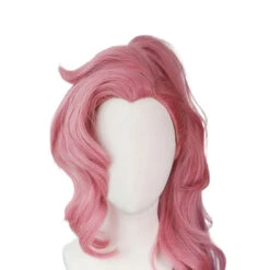 LOL Seraphine Cosplay Wig 100cm Long Ponytail Pink Gradient Purple Wavy Wigs -Cosplay 6 cce12156 fad2 45a8 b7c6 2d9c9464a532
