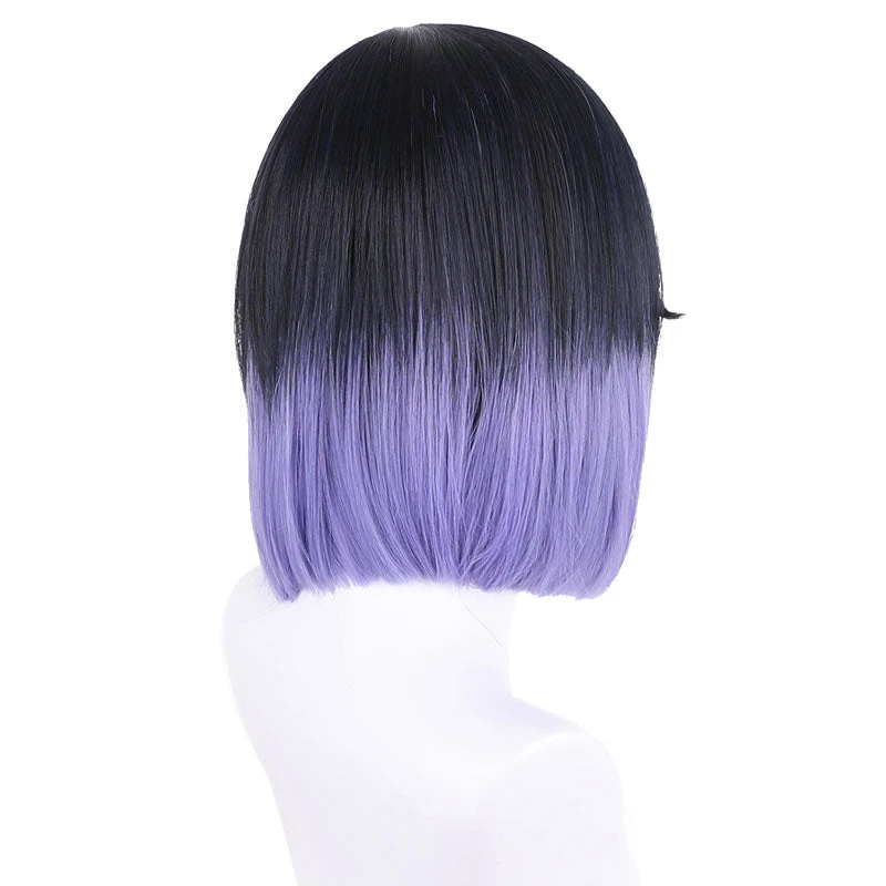 Game Genshin Impact Yelan Black Gradient Purple Cosplay Wigs 8 Game Genshin Impact Yelan Black Gradient Purple Cosplay Wigs - Image 6