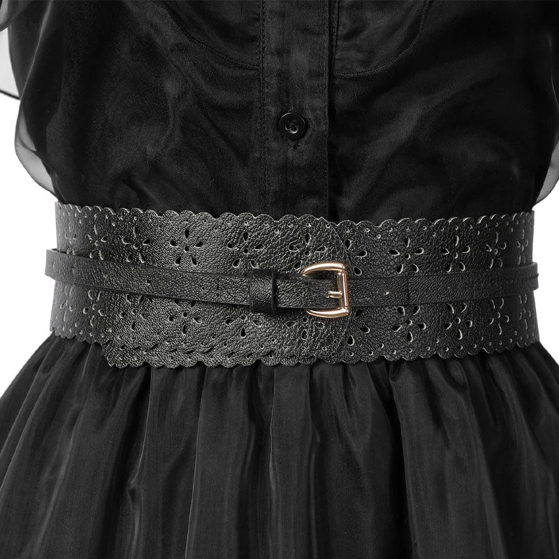 The Addams Family Wednesday Addams Iconic Dance Scenes Cosplay Costumes 7 The Addams Family Wednesday Addams Iconic Dance Scenes Cosplay Costumes - Image 6