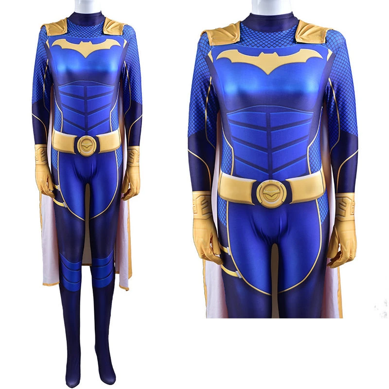 Batman Gotham Knight Batgirl Jumpsuit Cosplay Costumes 9 Batman Gotham Knight Batgirl Jumpsuit Cosplay Costumes - Image 7