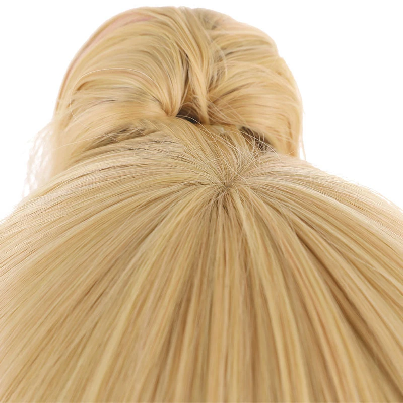 Anime My Dress-Up Darling Kitagawa Marin Yellow Gradient Pink Ponytail Cosplay Wigs 9 Anime My Dress-Up Darling Kitagawa Marin Yellow Gradient Pink Ponytail Cosplay Wigs - Image 7