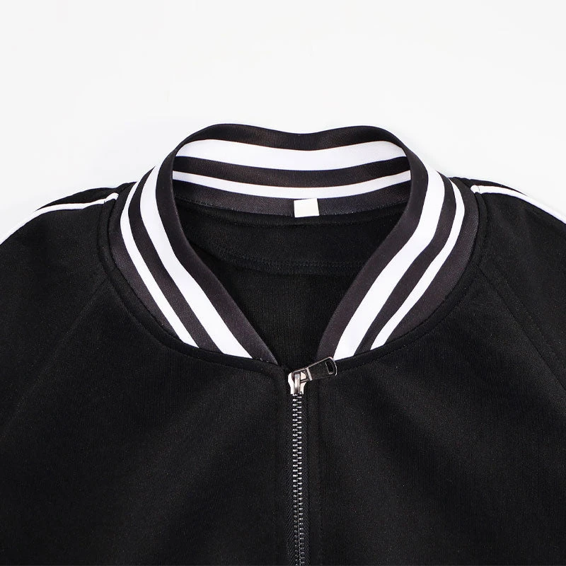 The Addams Family Wednesday Addams Baseball Jersey Cosplay Costumes 9 The Addams Family Wednesday Addams Baseball Jersey Cosplay Costumes - Image 7