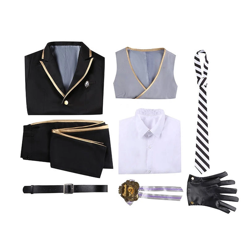 Game Twisted-Wonderland Jade Leech Uniforms Cosplay Costume 9 Game Twisted-Wonderland Jade Leech Uniforms Cosplay Costume - Image 7