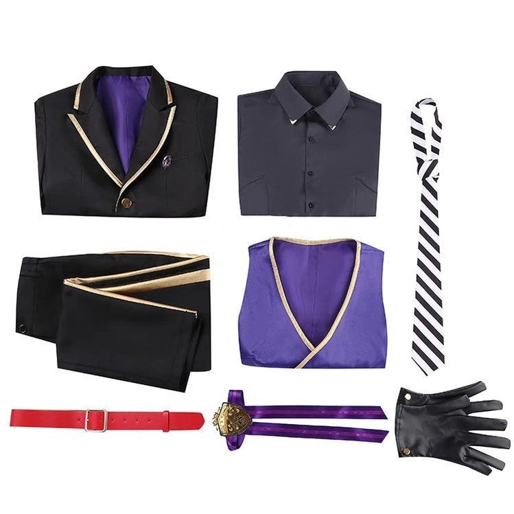 Game Twisted-Wonderland Vil Schoenheit Uniforms Cosplay Costume 9 Game Twisted-Wonderland Vil Schoenheit Uniforms Cosplay Costume - Image 7