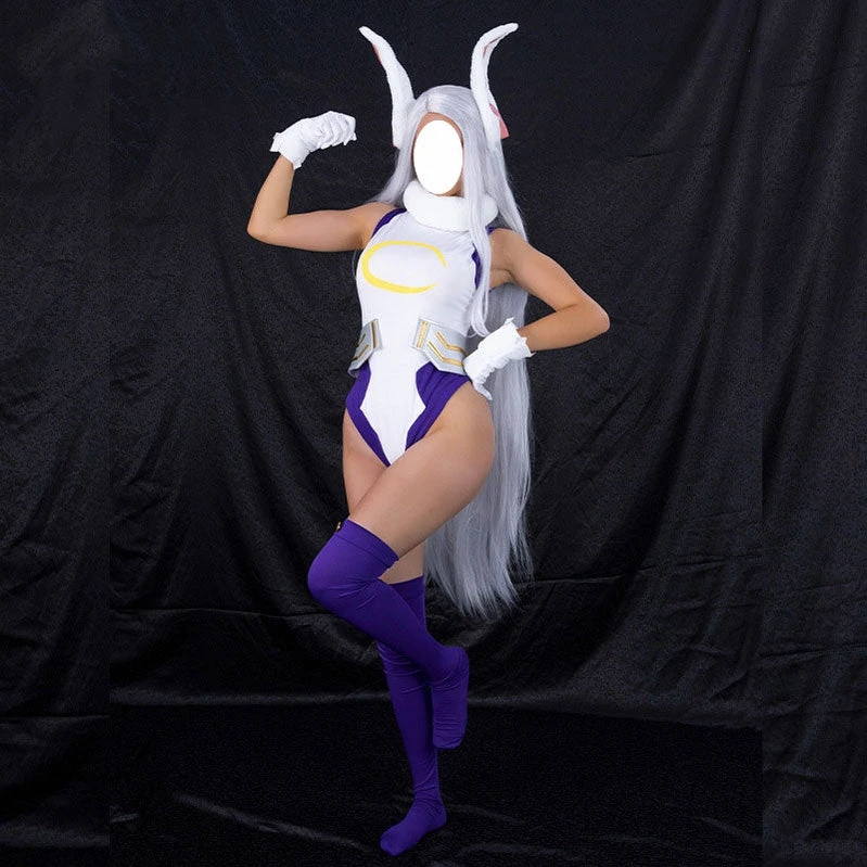 Anime My Hero Academia Miruko Bunny Girl Sexy Rabbit Jumpsuit Cosplay Costumes 6 Anime My Hero Academia Miruko Bunny Girl Sexy Rabbit Jumpsuit Cosplay Costumes - Image 4