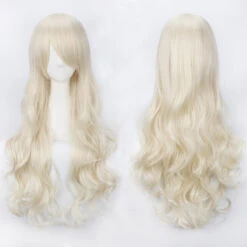 Women Wavy Sweet 80cm Long Yellow Blonde Orange Lolita Fashion Wigs With Bangs 8 Women Wavy Sweet 80cm Long Yellow Blonde Orange Lolita Fashion Wigs With Bangs -Cosplay 7 b9fcfd16 cc4d 4140 8061 5c6c3125f298