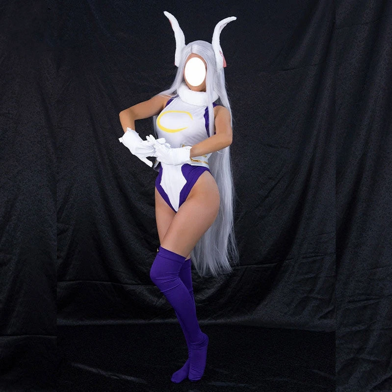 Anime My Hero Academia Miruko Bunny Girl Sexy Rabbit Jumpsuit Cosplay Costumes 5 Anime My Hero Academia Miruko Bunny Girl Sexy Rabbit Jumpsuit Cosplay Costumes - Image 3