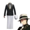 Anime Demon Slayer Kimetsu No Yaiba Muzan Kibutsuji Suits Halloween Cosplay Costume