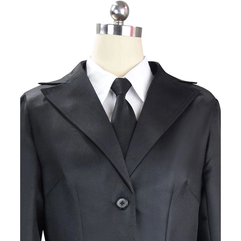 Anime Chainsaw Man Kobeni Higashiyama Black Dress Suit Cosplay Costumes 10 Anime Chainsaw Man Kobeni Higashiyama Black Dress Suit Cosplay Costumes - Image 8
