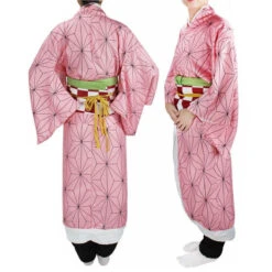 Anime Demon Slayer Kimetsu No Yaiba Nezuko Kamado Cosplay Costumes -Cosplay 9