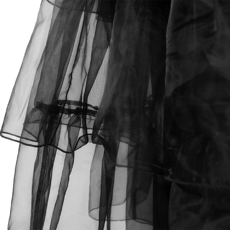 The Addams Family Wednesday Addams Iconic Dance Scenes Cosplay Costumes 9 The Addams Family Wednesday Addams Iconic Dance Scenes Cosplay Costumes - Image 8