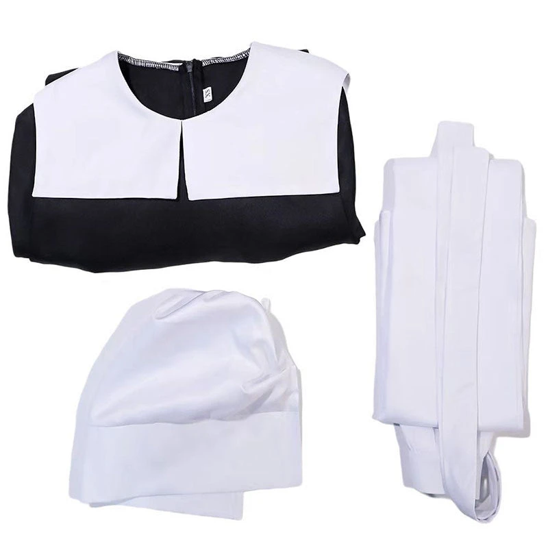 The Addams Family Wednesday Addams Maid Cosplay Costumes 10 The Addams Family Wednesday Addams Maid Cosplay Costumes - Image 8