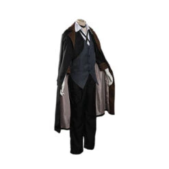 Anime Bungo Stray Dogs Chuuya Nakahara BLack Cosplay Costume -Cosplay A88A2072