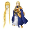 Anime SAO Sword Art Online Alicization Alice Zuberg Long Blonde Cosplay Wigs