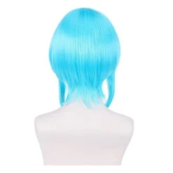 Anime SAO GGO Gun Gale Online Asada Shino Short Blue Cosplay Wigs -Cosplay AsadaShino2