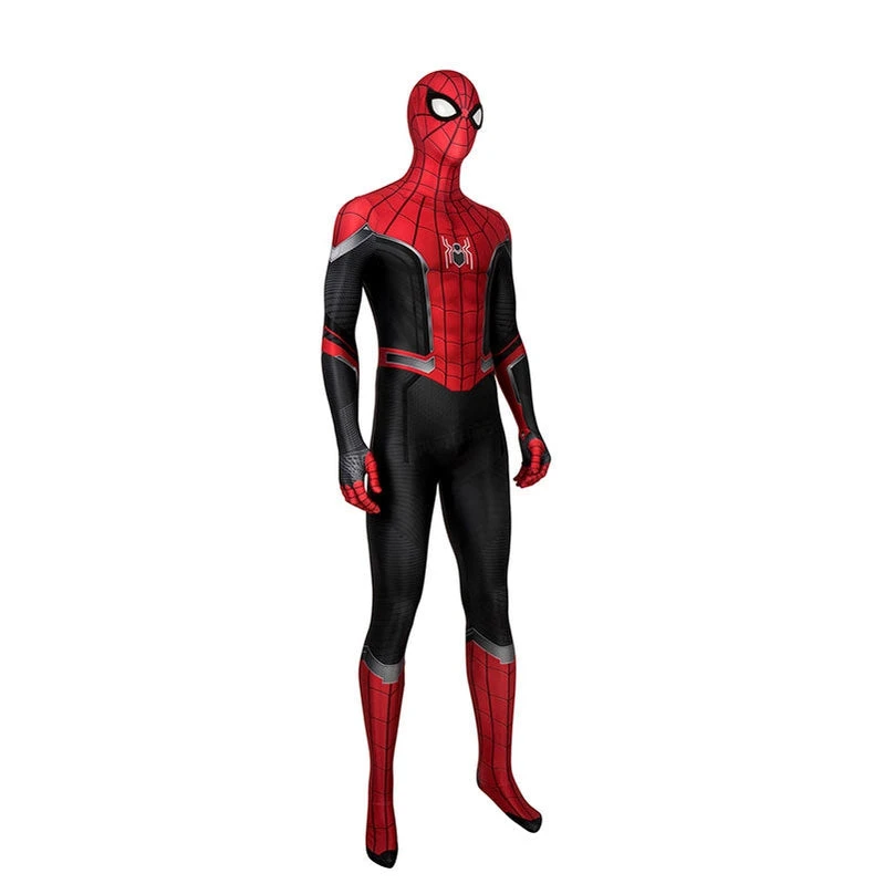 Movie Spider-Man: Far From Home Peter Parker Spiderman Cosplay Costume Jumpsuit 4 Movie Spider-Man: Far From Home Peter Parker Spiderman Cosplay Costume Jumpsuit - Image 2