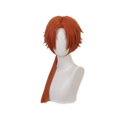 Anime TBHK Toilet-bound Hanako-kun Aoi Akane Long Orange Cosplay Wigs -Cosplay DSC04257