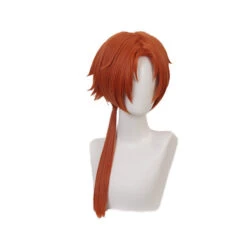 Anime TBHK Toilet-bound Hanako-kun Aoi Akane Long Orange Cosplay Wigs -Cosplay DSC04259