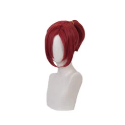 Anime TBHK Toilet-bound Hanako-kun Mitsuba Sousuke Red Cosplay Wigs -Cosplay DSC04438